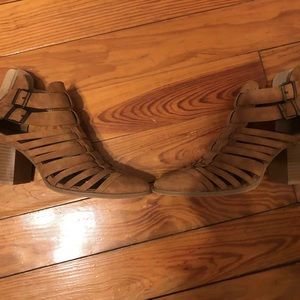 Strapped Booty Heels